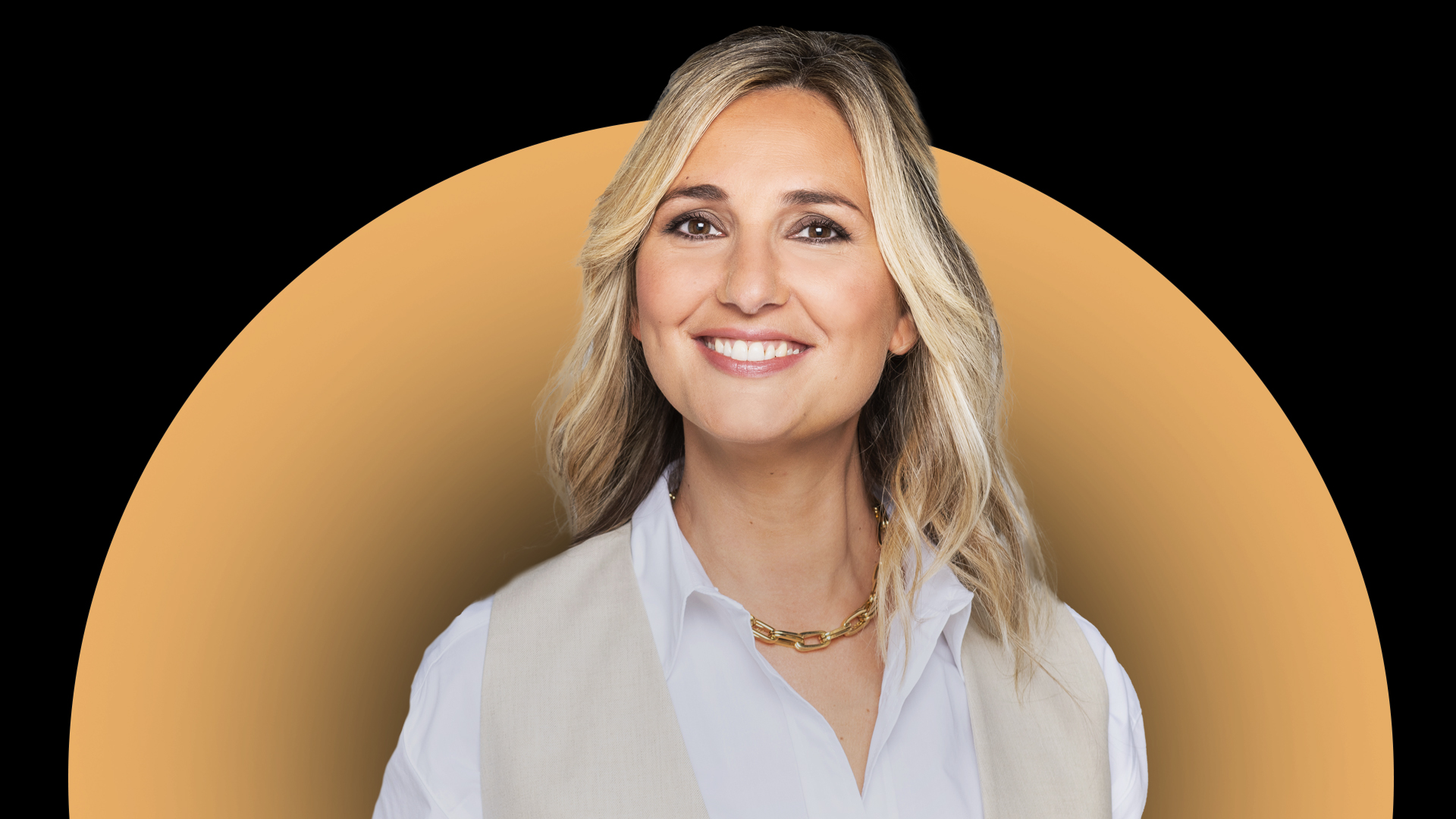 Marie Portolano, journaliste et présentatrice « Les Maternelles XXL »
